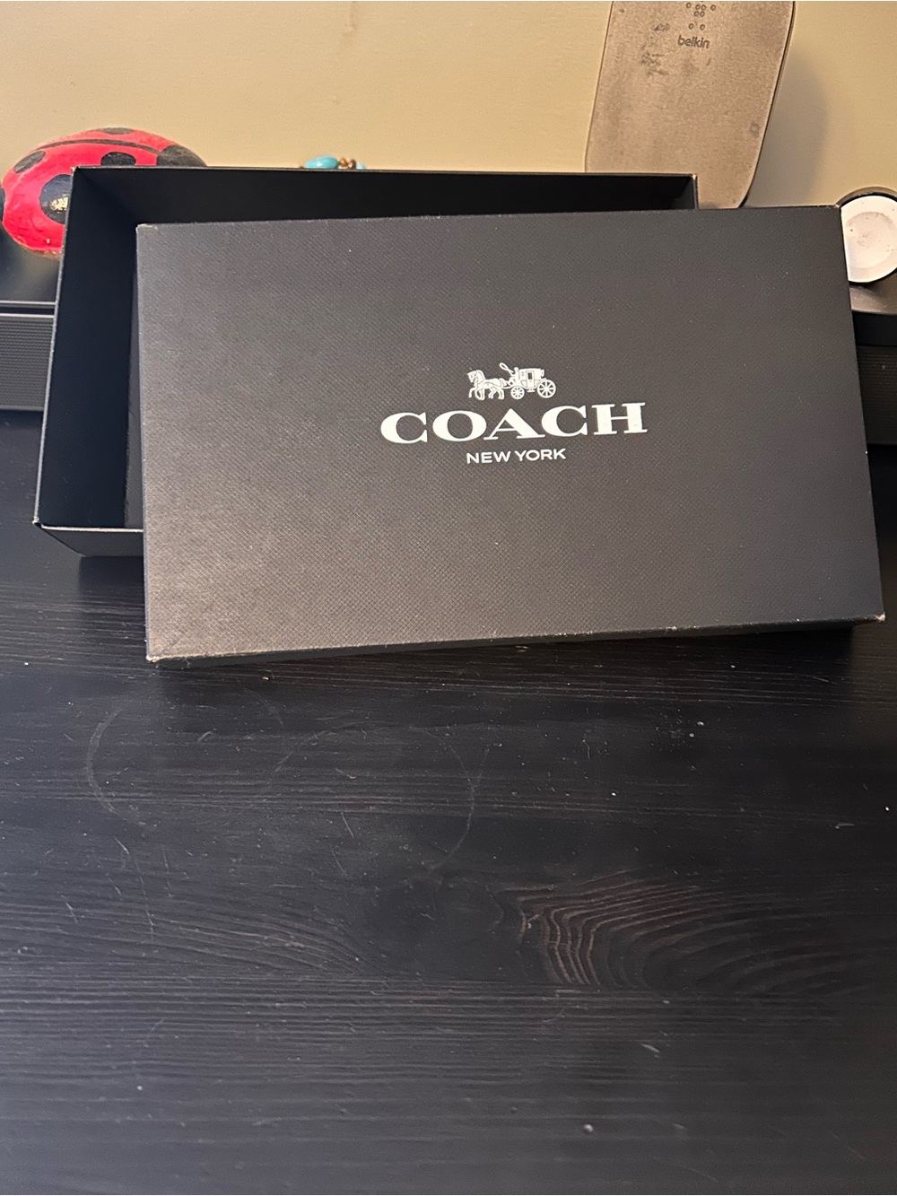 Coach Black Gift Box - Picture 3 of 7